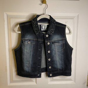 Justice Jean Jacket Vest